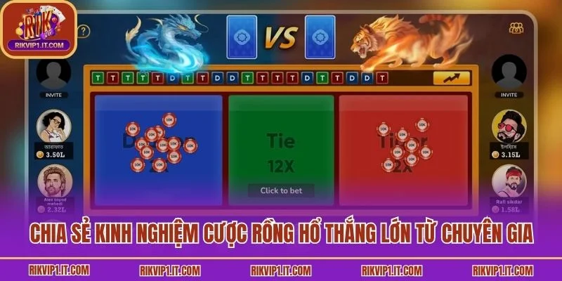 Chia sẻ kinh nghiệm cược Rồng Hổ thắng lớn từ chuyên gia