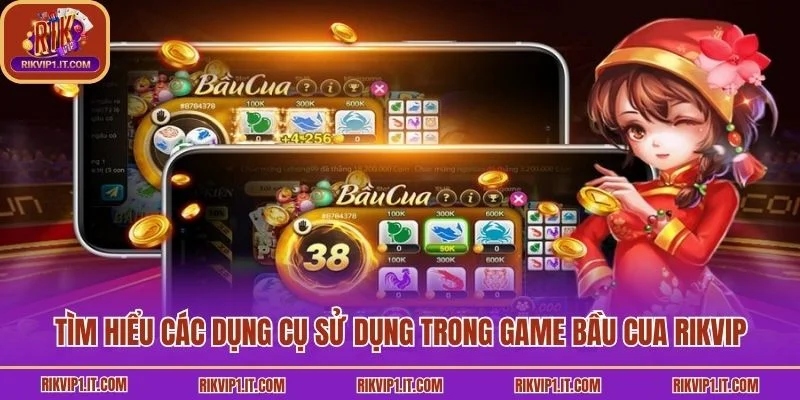 Tìm hiểu các dụng cụ sử dụng trong game bầu cua Rikvip